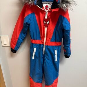 Roarsome Spider-Man snowsuit
